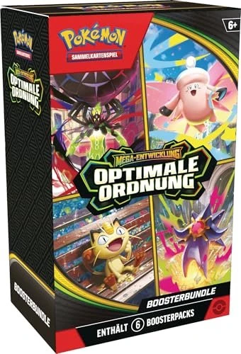 Pokémon - Mega-Entwicklung Optimale Ordnung Booster Bundle (verschiedene Ausführungen)