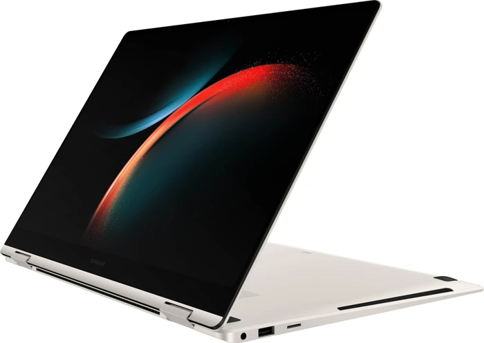 Samsung Galaxy Book3 Pro 360, beige, Core i7-1360P, 16GB RAM, 1TB SSD, DE
