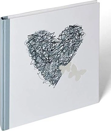 Walther Design Buch Gästebuch Hochzeit Amorousness 25x23 weiß