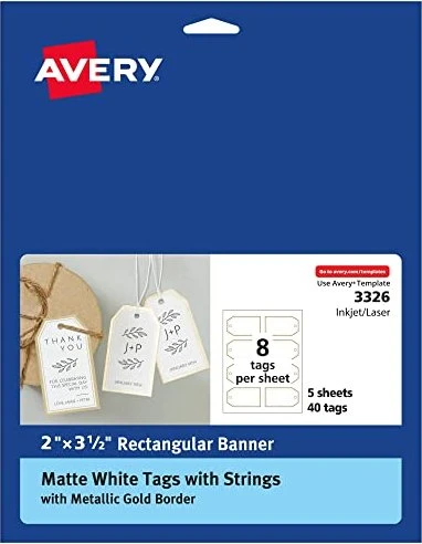 Avery-Zweckform Mini-Organisationsetiketten Sonderformat, 38x29mm, weiß, 24 Blatt (384 Etiketten)