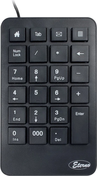 Inter-Tech Eterno KB-120 Numpad, schwarz, USB (88884110)
