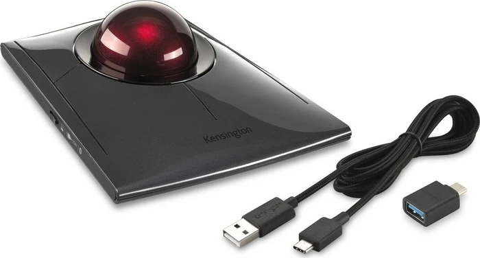 Kensington SlimBlade Pro Trackball, USB-C/USB-A/Bluetooth