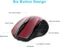 TeckNet Pro 2.4G Wireless, rot, USB Vorschaubild