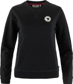 Fjällräven 1960 Logo Badge Sweatshirt schwarz (Damen)