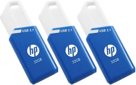PNY HP x755w 32GB, USB-A, USB 3.2 Gen 1×1, 3er-Pack