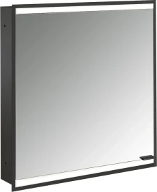 Emco Prime 2 Facelift LED-Lichtspiegelschrank 60cm mit 1 Tür, Unterputzmodell