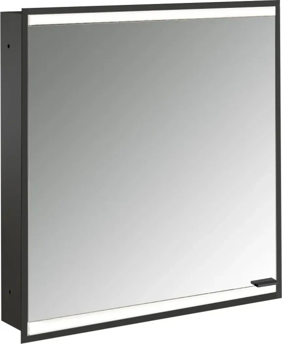 Emco Prime 2 Facelift LED-Lichtspiegelschrank 60cm mit 1 Tür, Unterputzmodell