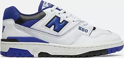 New Balance 550 white/team royal