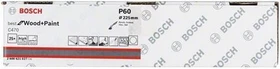 Bosch Professional C470 Best for Wood and Paint Schleifblatt K60, 225mm, 25 Stück