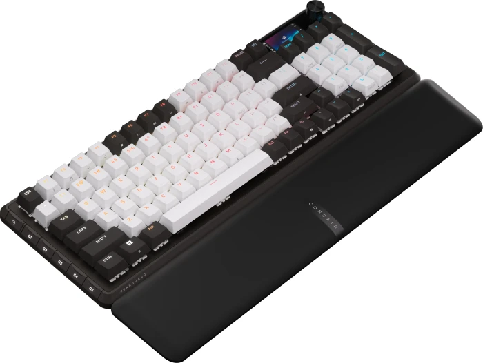Corsair Vanguard 96, schwarz/weiß, LEDs RGB, MLX Plasma, USB, DE