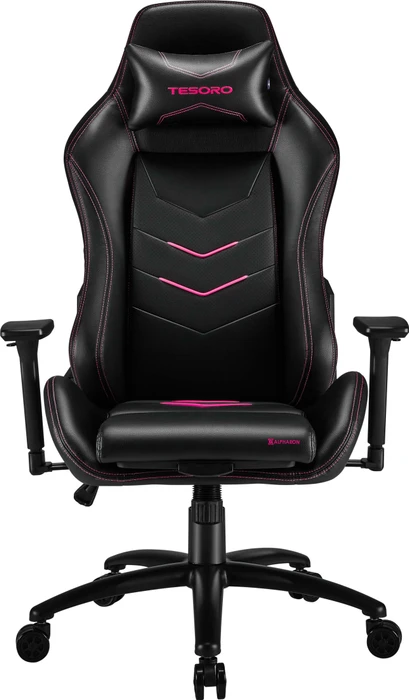 Tesoro Alphaeon S3 Gamingstuhl, schwarz/rot
