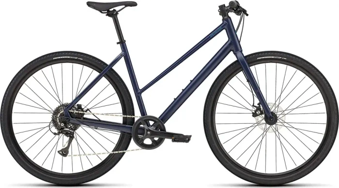 Specialized Sirrus X 1.0 Step-Through satin deep marine/grey blue reflective Modell 2025