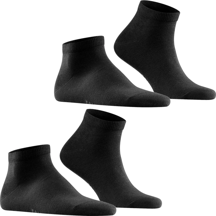 Falke Happy Socken black, 2 Paare (Herren)