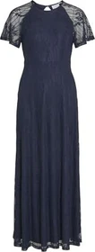Vila Emma Maxi Kleid navy blazer (Damen)