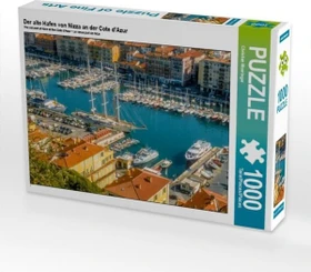 Calvendo Der alte Hafen von Nizza an der Cote d'Azur