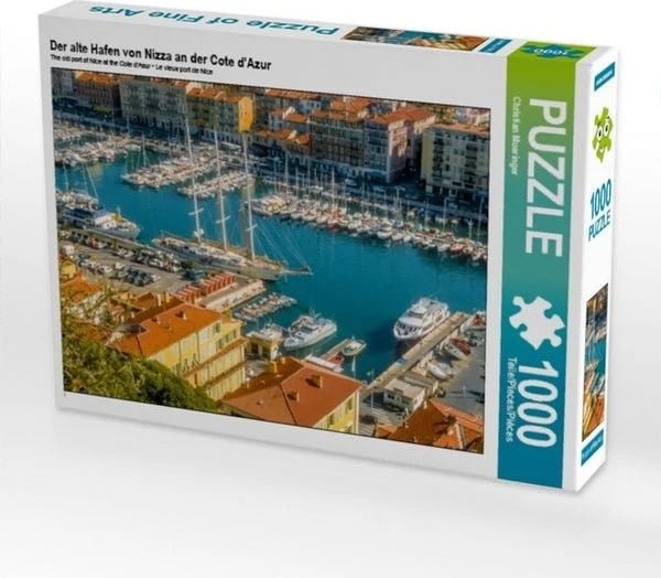 Calvendo Der alte Hafen von Nizza an der Cote d'Azur