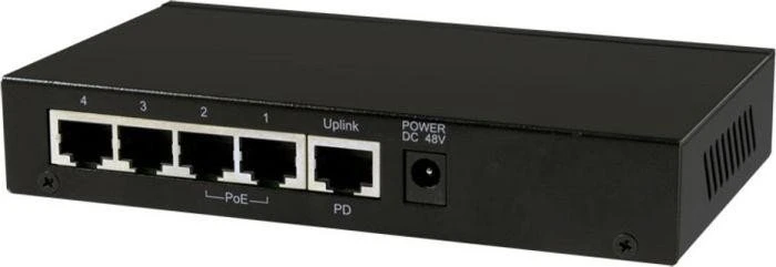 Allnet SG82 Desktop Gigabit Switch, 5x RJ-45, 36W PoE