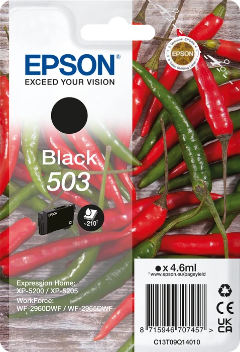 Epson Tinte 503 schwarz