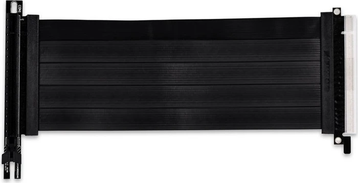 Lian Li Riser Card, inkl. PCI-Slot Blende für PC-O11 Dynamic Mini, gewinkelt, PCIe 4.0, 200mm, weiß