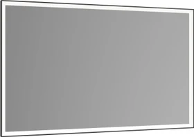 Keuco Royal Lumos Lichtspiegel, mit Spiegelheizung, schwarz-eloxiert, 140x65cm