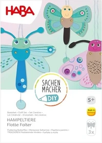 HABA Sachenmacher Hampeltier Bastelset Schmetterlinge