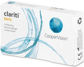 Cooper Vision Sauflon Clariti toric, -7.25 Dioptrien, 6 Stück