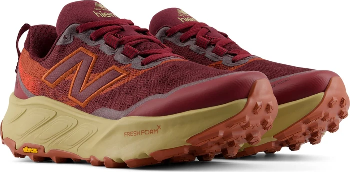 New Balance Fresh Foam X Hierro v9 mulled wine/neo flame (Damen)