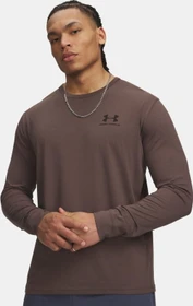 Under Armour Sportstyle Left Chest Funktionsshirt langarm peppercorn/black (Herren)