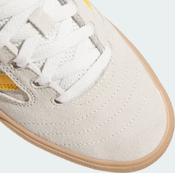adidas Busenitz Vulc II crystal white/preloved yellow/gold metallic