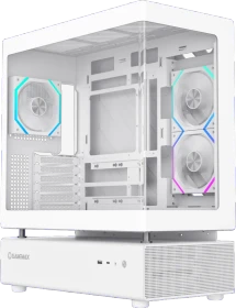 GameMax N80 White, Glasfenster