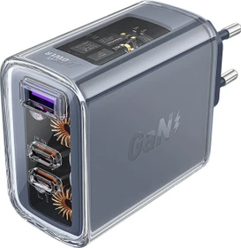 Acefast Fast Charge Wall Charger A45 PD65W GaN grau