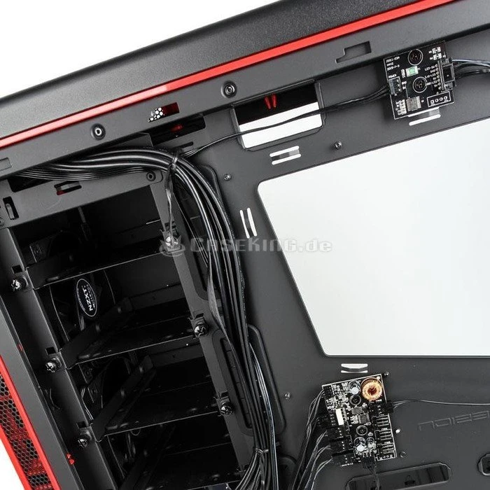 NZXT H440 V2 rot, Acrylfenster, schallgedämmt