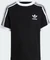 adidas Adicolor Trefoil T-Shirt kurzarm schwarz (Junior) Vorschaubild