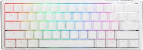 Ducky One 3 Mini PBT, LEDs RGB, Pure White, MX RGB RED, USB, US (DKON2161ST-RUSPDPWWWSC1)
