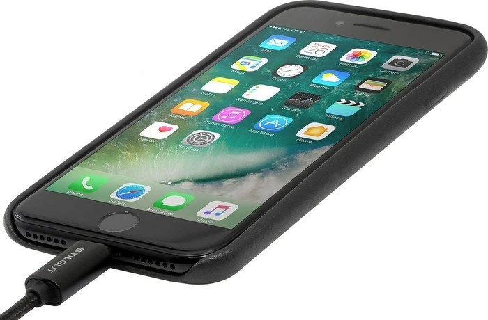 Stilgut Premium Cover für Apple iPhone 7 Plus schwarz
