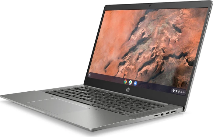 HP Chromebook 14b-na0350ng, Mineral Silver, Ryzen 5 3500C, 8GB RAM, 128GB SSD, DE