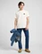 Lee Relaxed Graphic T-Shirt kurzarm ecru (Herren) Vorschaubild