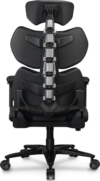 Cougar Terminator Elite CGR-TRE-SLB Gamingstuhl, schwarz/silber