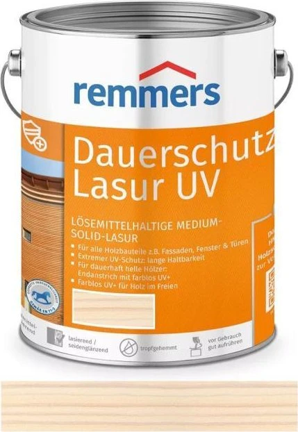 Remmers Dauerschutz-Lasur UV Holzschutzmittel, 5l