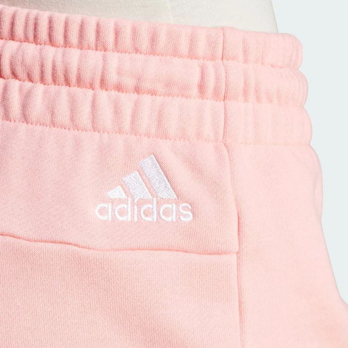 adidas Essentials Linear French Terry Shorts semi pink spark (Damen)