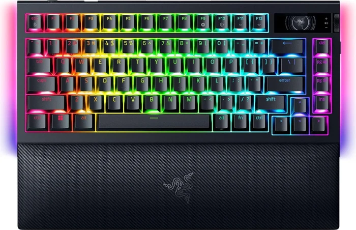 Razer BlackWidow V4 Pro 75%, hot-swap, Razer ORANGE Tactile Gen-3, USB/Bluetooth, US