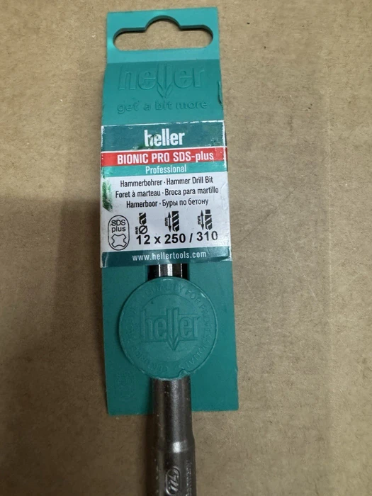 Heller Bionic Pro SDS-plus Hammerbohrer, 12x250x310mm, 1 Stück