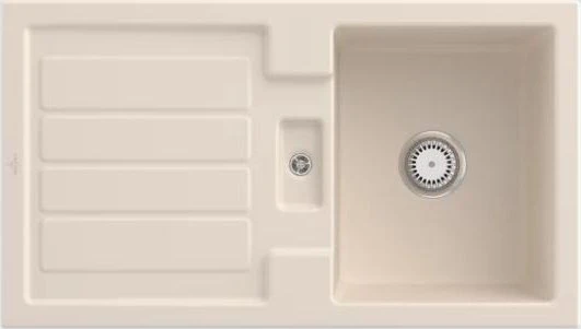 Villeroy & Boch Flavia 50 Einbau Becken reversibel ivory