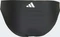 adidas Big Logo mit C-förmigen Rücken Bikini-Set schwarz/flash aqua (Junior) Vorschaubild