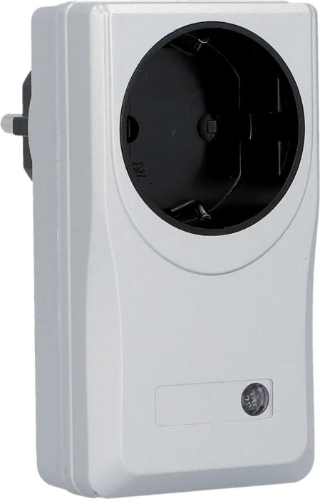 uniTEC 3+1 Micro, Funksteckdose mit Fernbedienung silber, Set
