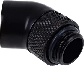 Alphacool Eiszapfen 45° Winkeladapter G1/4", drehbar, schwarz