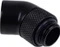 Alphacool Eiszapfen 45° Winkeladapter G1/4", drehbar, schwarz Vorschaubild