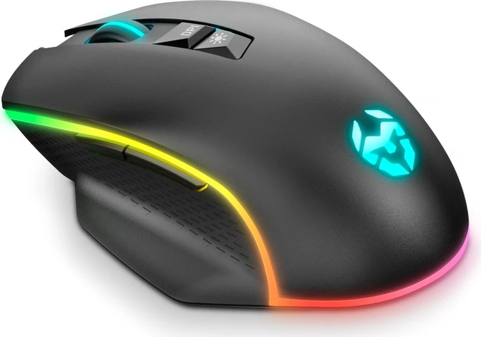 Krom Keos RGB Gaming Mouse, schwarz, USB