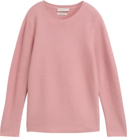 Tom Tailor Rundhalsausschnitt Strickpullover morning pink (Damen)