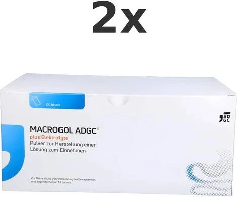 Zentiva Macrogol ADGC plus Elektrolyte Pulver Beutel, 100 Stück